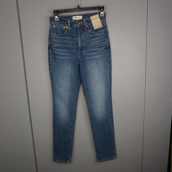 Madewell Women's High Rise Jeans - Blue - Picture 3 of 16